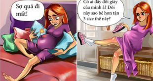 Các mẹ bầu đôi khi thấy dường như cả thế giới đang chống lại mình, ngay cả đôi giày quen thuộc này cũng thế.