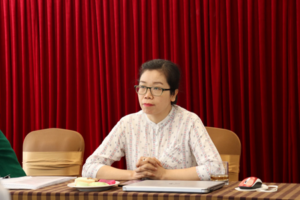Bà Phan Lan Hương, giám đốc Trung tâm Nghiên cứu Quyền trẻ em - Liên hiệp các Hội Khoa học và Kỹ thuật Việt Nam.
