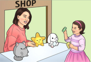 Dạy con ứng xử với đồng tiền